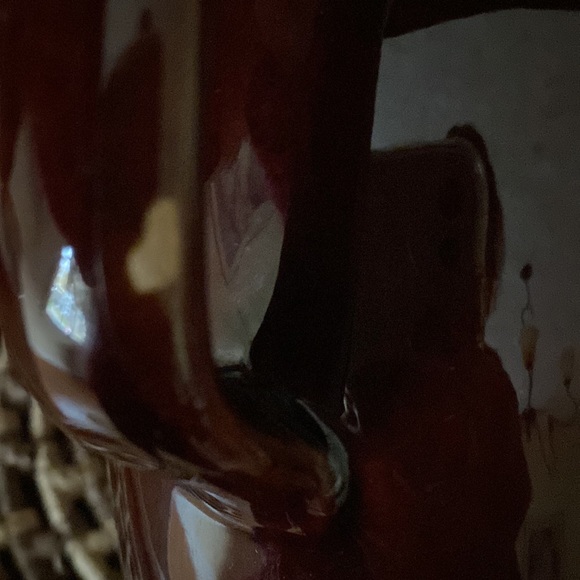 VTG Pair Brown Drip Glaze Pitchers - Picture 13 of 13